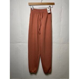 NEW Gilly Hicks Lounge Pants Quilted Joggers Womens Size XS